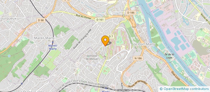 localisation de l'entreprise MONSIEUR GUILLERMO DE JESUS PULGARIN HERNANDEZ  LE PECQ