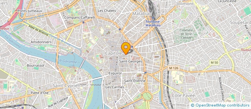 localisation de l'entreprise MONSIEUR GUILLERMO MARTINEZ MERINO  TOULOUSE