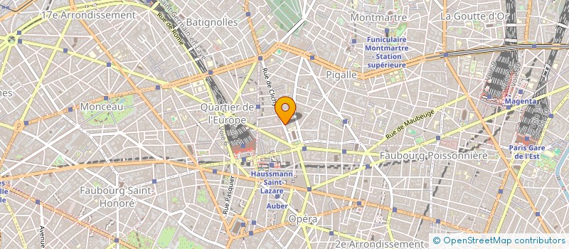 localisation de l'entreprise MONSIEUR GUILLERMO MURILLO MEJIA  PARIS