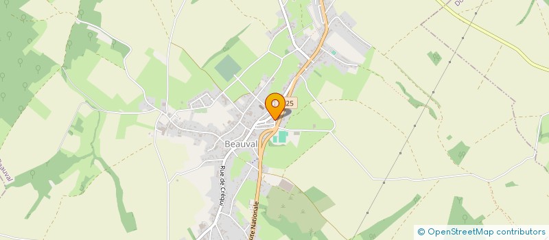 localisation de l'entreprise MONSIEUR GUILLERMO VARANI  BEAUVAL