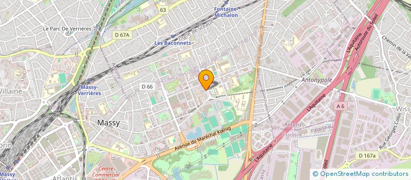 localisation de l'entreprise MONSIEUR GUILLERMO VIVEROS GIUSTTIS à MASSY