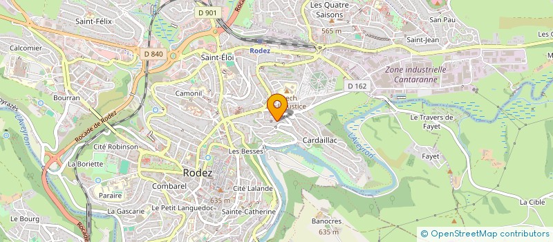 localisation de l'entreprise MONSIEUR GUILLIAM ROCKLIN  RODEZ