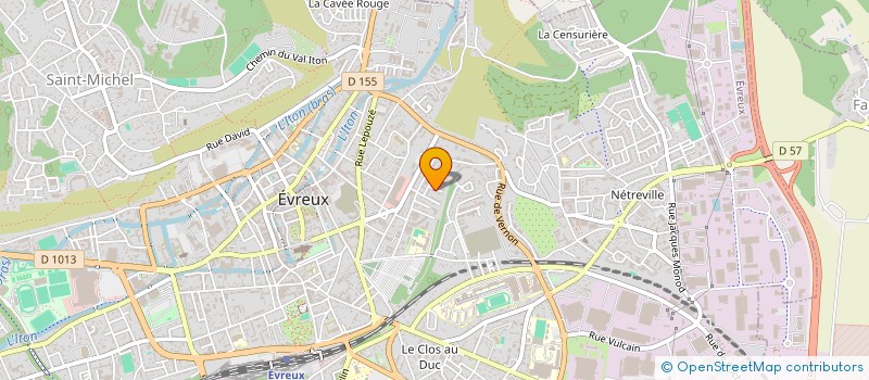 localisation de l'entreprise MONSIEUR GUILLIAN LEREBOURS  EVREUX