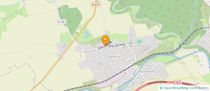 localisation de l'entreprise MONSIEUR GUILYANN CHERRIER  VALLEROY