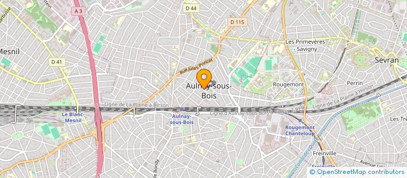 localisation de l'entreprise MONSIEUR GUIMBA DIARISSO à AULNAY-SOUS-BOIS