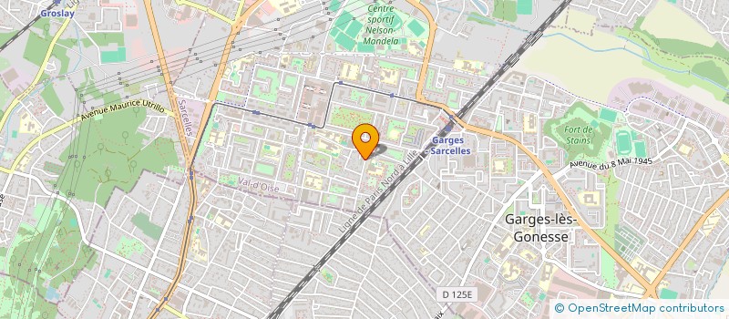 localisation de l'entreprise MONSIEUR GUIMBA SISSOKO  SARCELLES