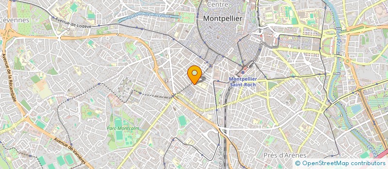 localisation de l'entreprise MONSIEUR GUIMBI NICOLAS à MONTPELLIER