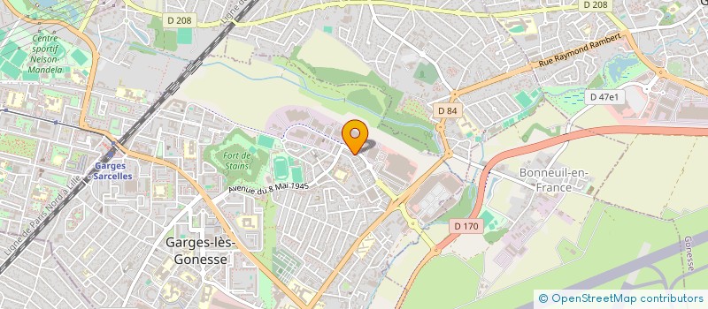 localisation de l'entreprise MONSIEUR GUIMOPHYL MOANDA  GARGES-LES-GONESSE