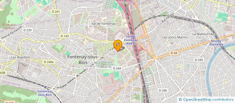 localisation de l'entreprise MONSIEUR GUIMY LETIN à FONTENAY-SOUS-BOIS
