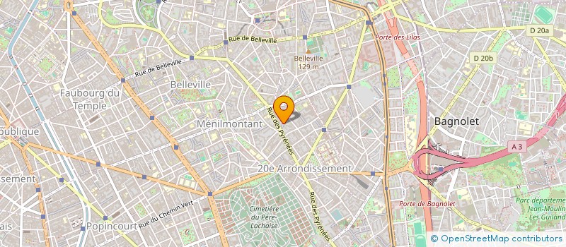 localisation de l'entreprise MONSIEUR GUIOT BAUDART  PARIS