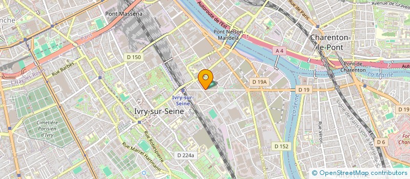 localisation de l'entreprise MONSIEUR GUIRANE NDAO  IVRY-SUR-SEINE