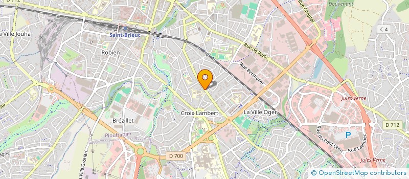 localisation de l'entreprise MONSIEUR GUIREC CEBRON à SAINT-BRIEUC