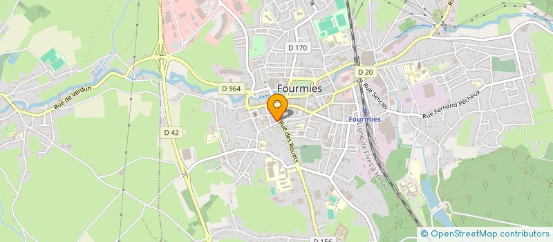 localisation de l'entreprise MONSIEUR GUIREC DERREUMAUX à FOURMIES