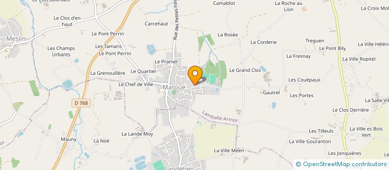 localisation de l'entreprise MONSIEUR GUIREC TROALIC à LAMBALLE-ARMOR