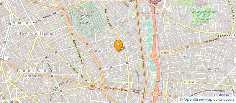 localisation de l'entreprise MONSIEUR GUISEPPE CANDOTTI à PARIS