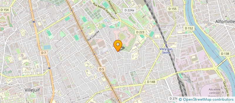 localisation de l'entreprise MONSIEUR GUISEPPE CANNISTRA à VITRY-SUR-SEINE