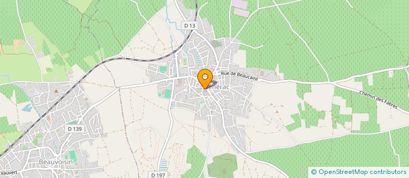 localisation de l'entreprise MONSIEUR GUISEPPE CARACCIOLO  GENERAC