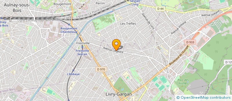 localisation de l'entreprise MONSIEUR GUISEPPE D'URSO  LIVRY-GARGAN