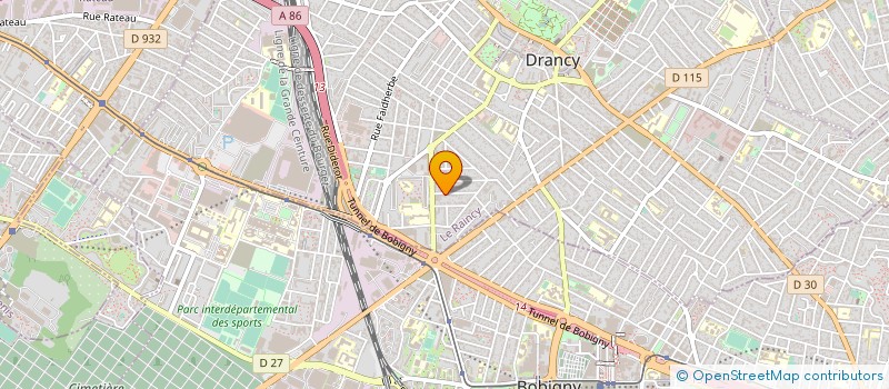 localisation de l'entreprise MONSIEUR GUISEPPE FIDANZA à DRANCY