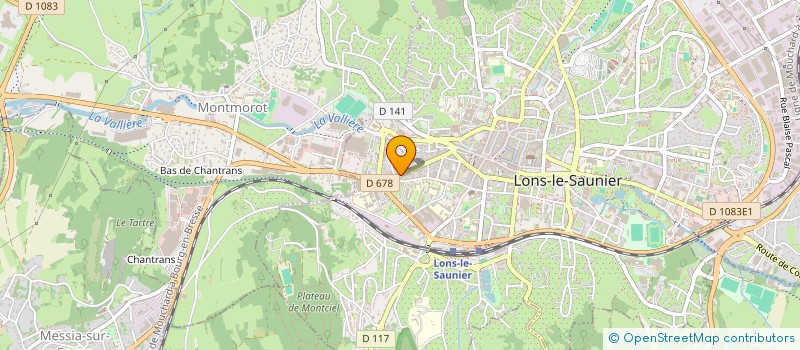 localisation de l'entreprise MONSIEUR GUISEPPE MARGIOVANNI  LONS-LE-SAUNIER