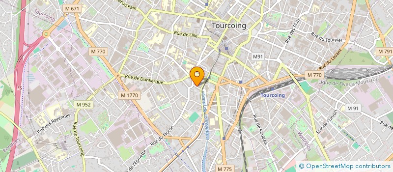 localisation de l'entreprise MONSIEUR GUISEPPE RUSSELLO à TOURCOING