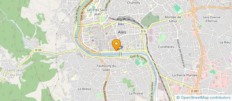 localisation de l'entreprise MONSIEUR GUISEPPE TUNISI à ALES