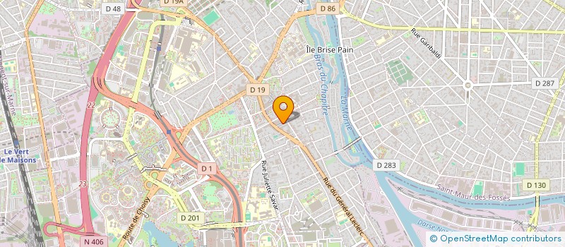 localisation de l'entreprise MONSIEUR GUISEPPE VALENZIANO  CRETEIL