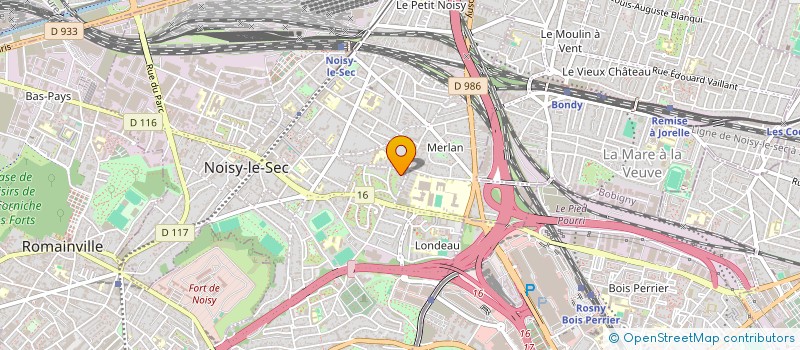 localisation de l'entreprise MONSIEUR GUISEPRE CALLIAGUERRA à NOISY-LE-SEC