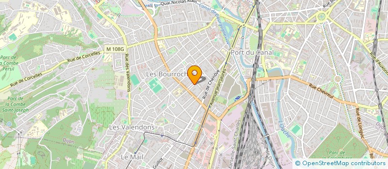 localisation de l'entreprise MONSIEUR GUISHENG CHEN  DIJON