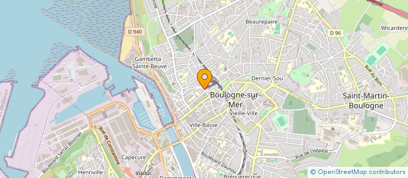 localisation de l'entreprise MONSIEUR GUISSI ABDERRAOUF  BOULOGNE-SUR-MER