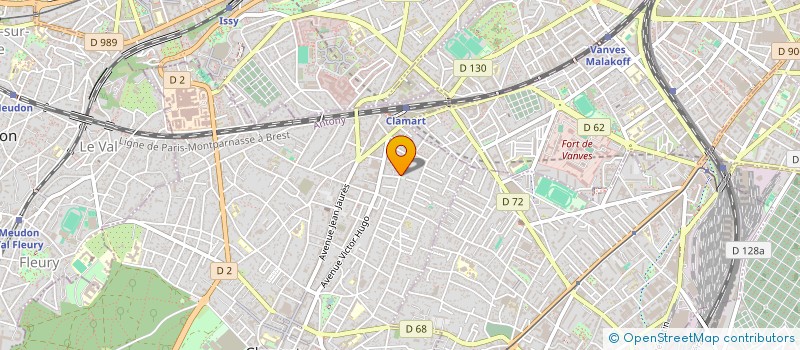 localisation de l'entreprise MONSIEUR GUIVE AGAHI à CLAMART