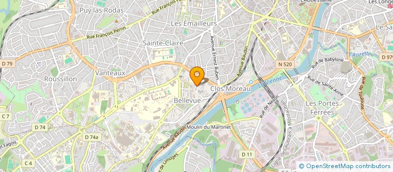 localisation de l'entreprise MONSIEUR GUL ACHAKZAI à LIMOGES