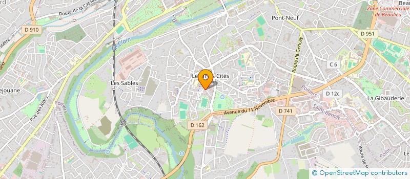 localisation de l'entreprise MONSIEUR GUL AHMADZAI  POITIERS