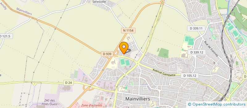 localisation de l'entreprise MONSIEUR GUL BAHIR à MAINVILLIERS