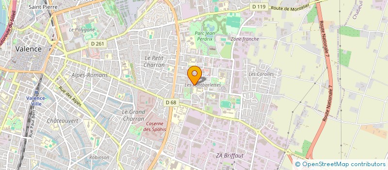 localisation de l'entreprise MONSIEUR GUL KHUGYANI  VALENCE