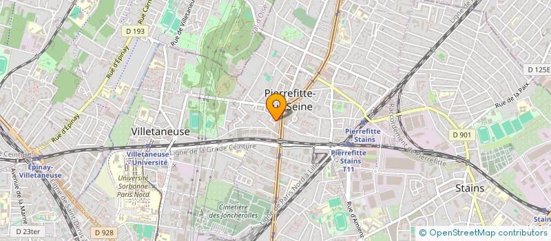 localisation de l'entreprise MONSIEUR GUL RAHMAN KOCHAI à PIERREFITTE-SUR-SEINE