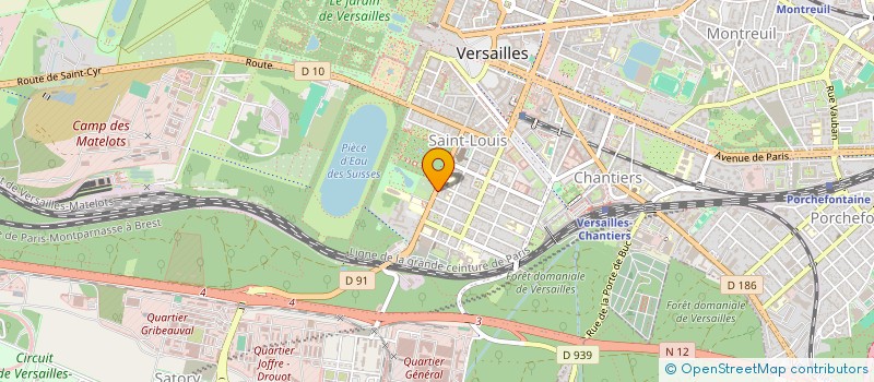 localisation de l'entreprise MONSIEUR GUL WALI MAHROOFKHIL à VERSAILLES