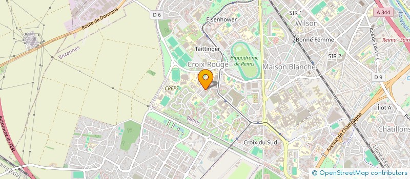 localisation de l'entreprise MONSIEUR GULAB OTMAKHEIL  REIMS