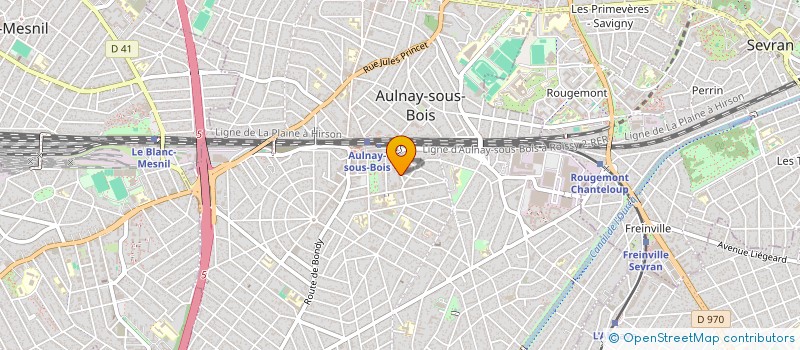 localisation de l'entreprise MONSIEUR GULBADDIN NIAZI  AULNAY-SOUS-BOIS