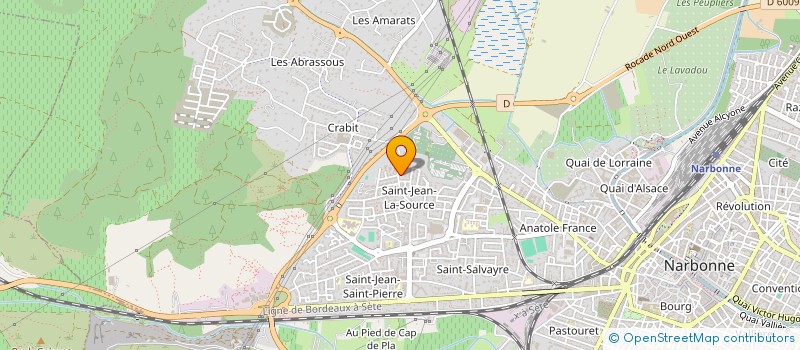 localisation de l'entreprise MONSIEUR GULHAN SAGLAM à NARBONNE