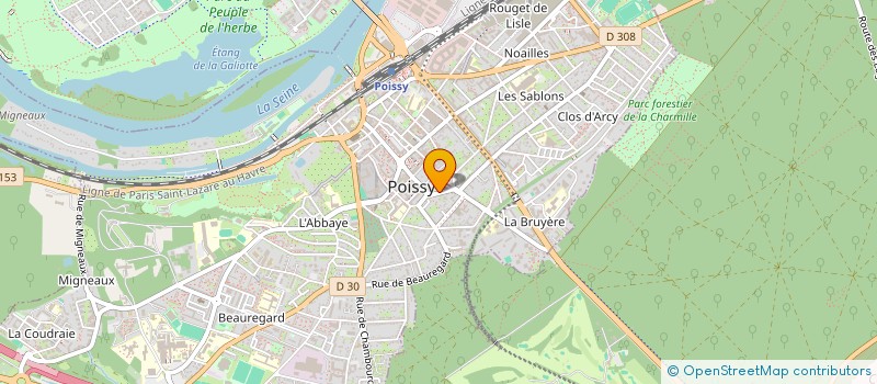 localisation de l'entreprise MONSIEUR GULISTAN ZADRAN  POISSY