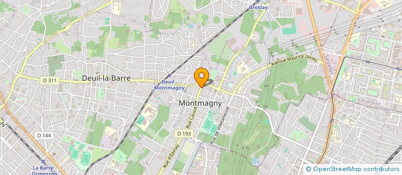 localisation de l'entreprise MONSIEUR GULL ZADA SAFI  MONTMAGNY