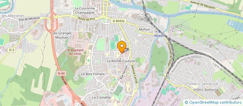localisation de l'entreprise MONSIEUR GULMAT AHMADZAI à CHARLEVILLE-MEZIERES
