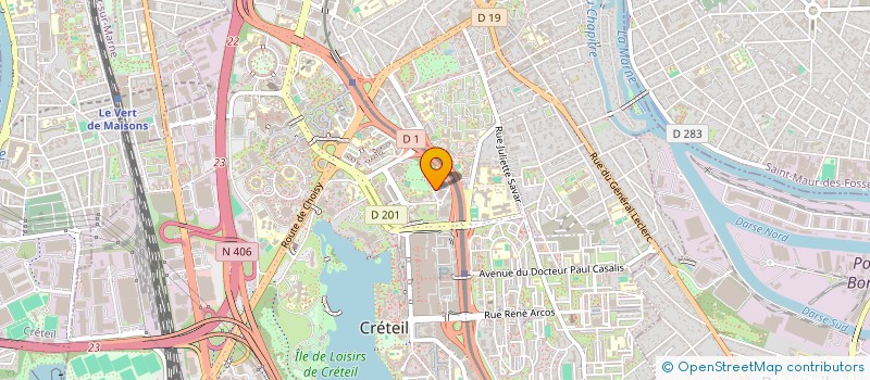 localisation de l'entreprise MONSIEUR GULRAHMAN WAHIDI  CRETEIL