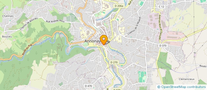 localisation de l'entreprise MONSIEUR GULTEKIN TEKE à ANNONAY