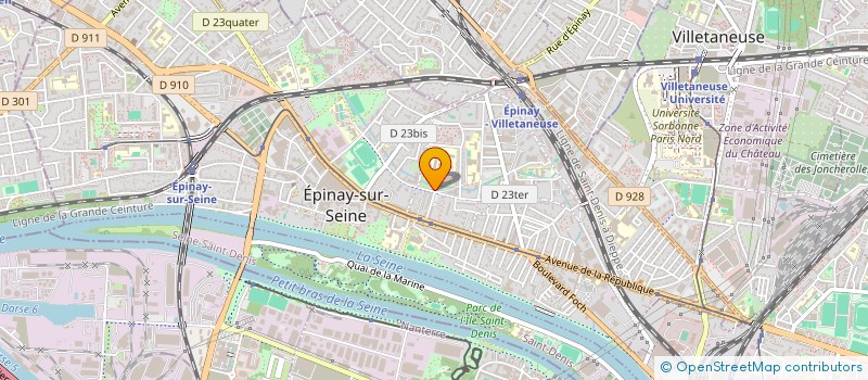 localisation de l'entreprise MONSIEUR GUMERSINDO GRELA CAMALLO à EPINAY-SUR-SEINE