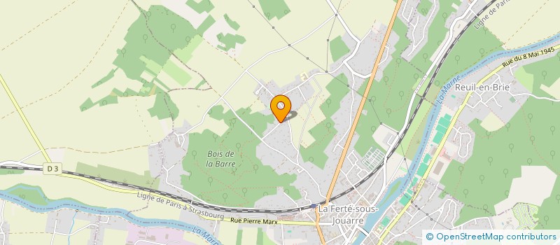 localisation de l'entreprise MONSIEUR GUNAPALA AJITH PREMALAL à LA FERTE-SOUS-JOUARRE