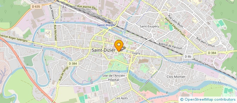 localisation de l'entreprise MONSIEUR GUNAY ULGER à SAINT-DIZIER