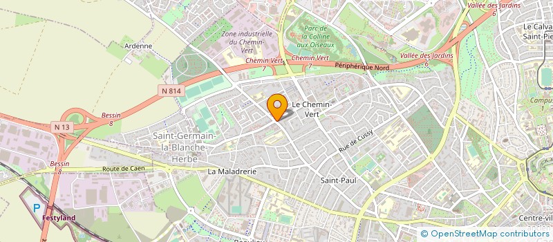 localisation de l'entreprise MONSIEUR GUNEYIT AKGUN à CAEN