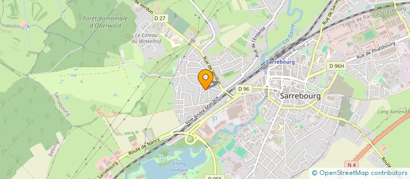 localisation de l'entreprise MONSIEUR GUNGOR TUNCER à SARREBOURG